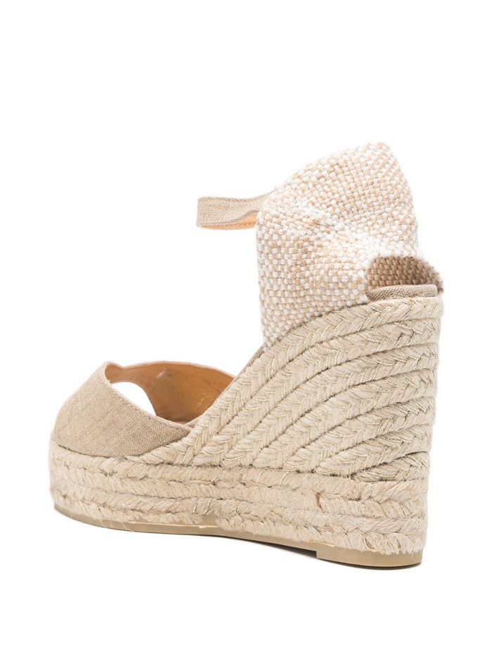 Castaner Flat shoes Golden Outer: Fabric