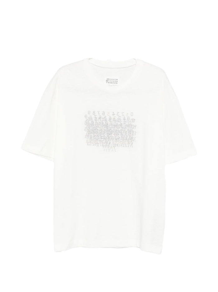 Maison Margiela T-shirts and Polos White Cotton