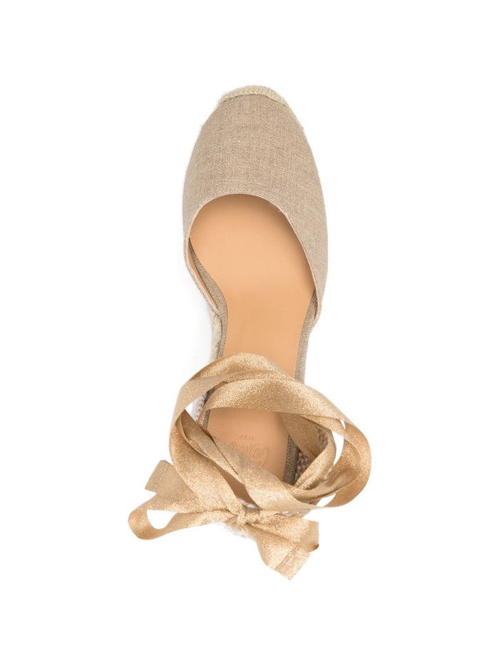 Castaner Flat shoes Golden Outer: fabric