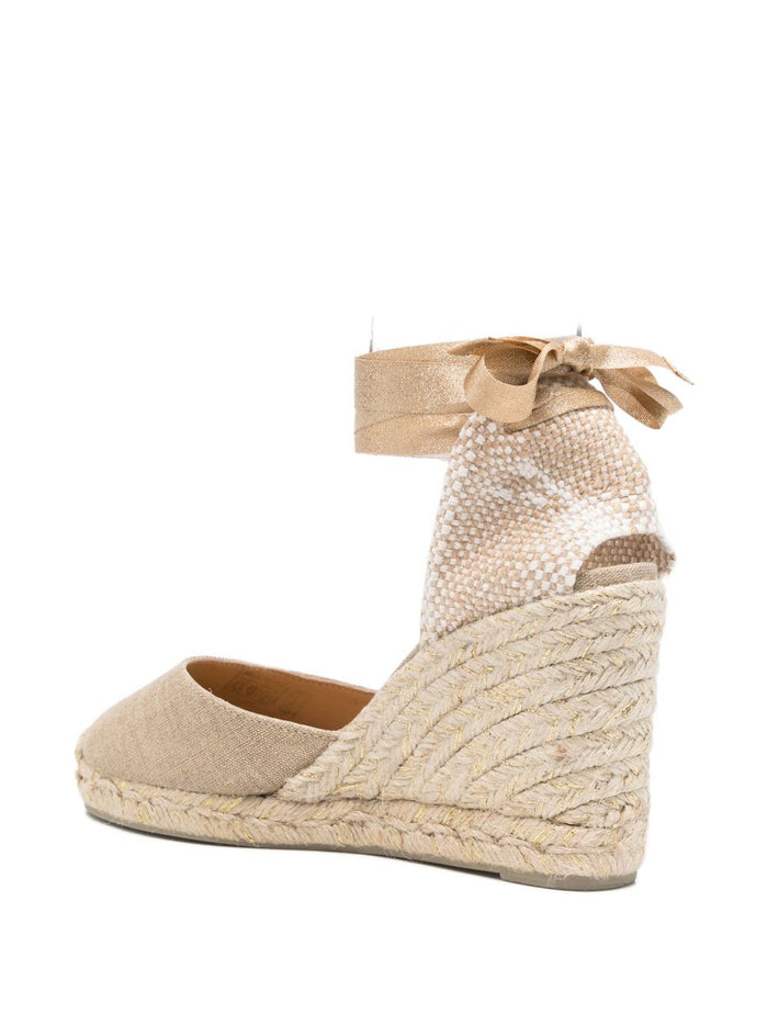 Castaner Flat shoes Golden Outer: fabric