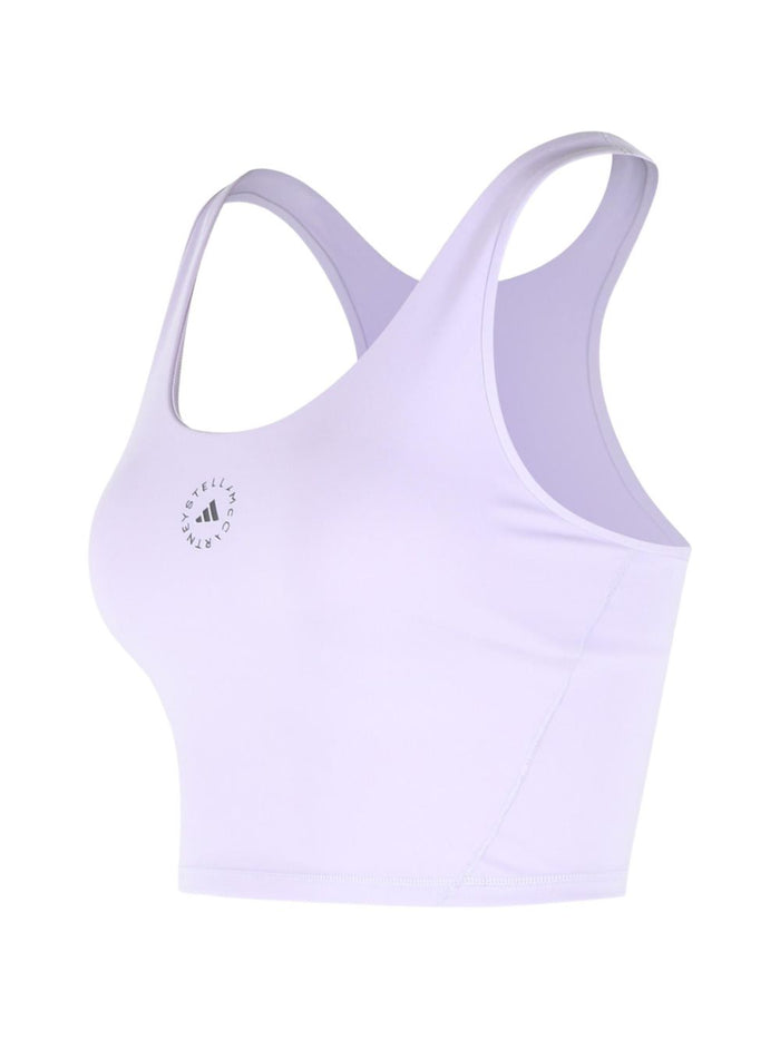 Adidas By Stella McCartney Top Lilac Rec. Polyamide Elasthane