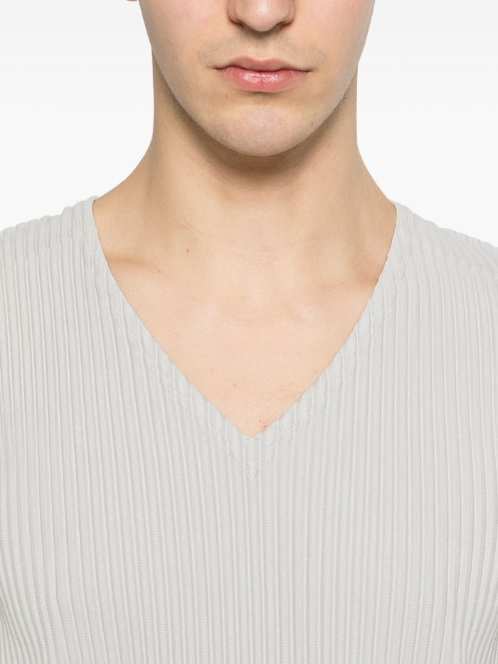 HOMME PLISSE ISSEY MIYAKE Top Light Grey Polyester