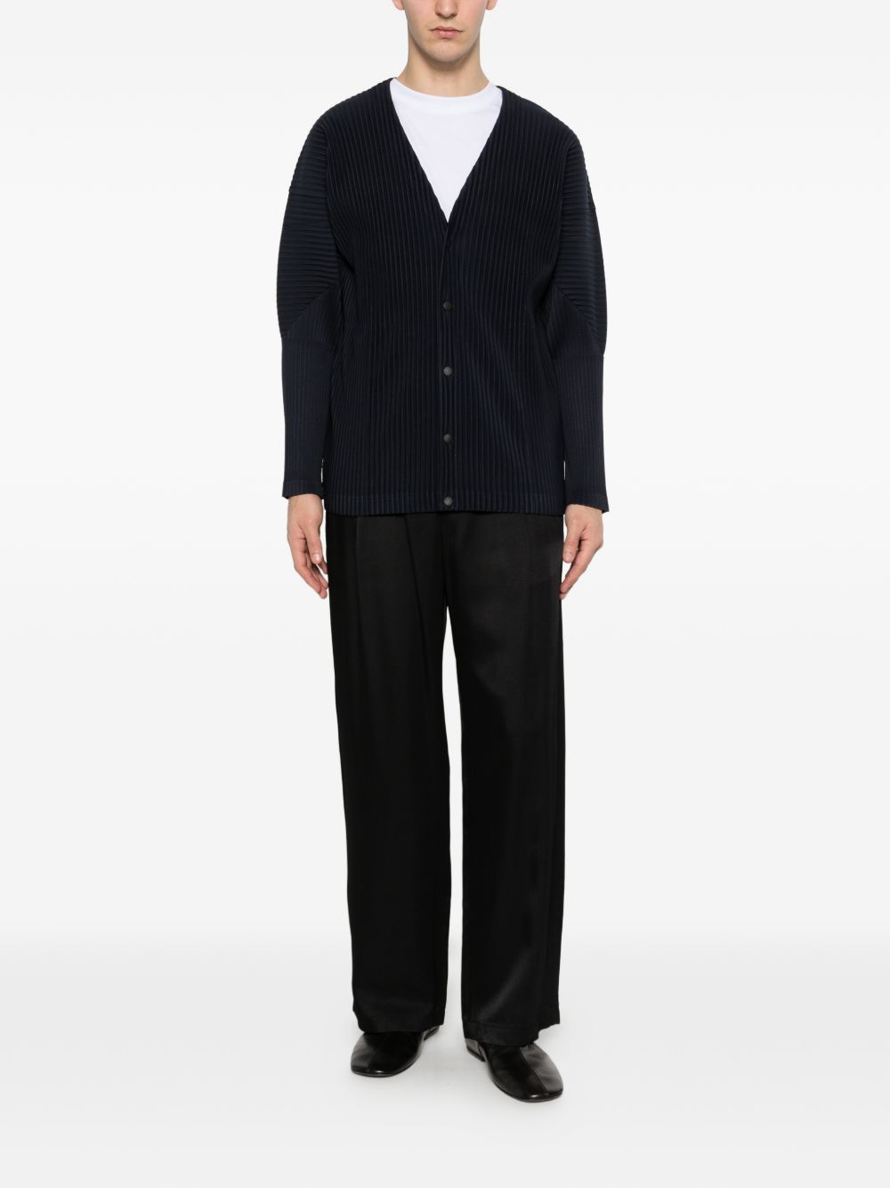 HOMME PLISSE ISSEY MIYAKE Sweaters Blue Polyester
