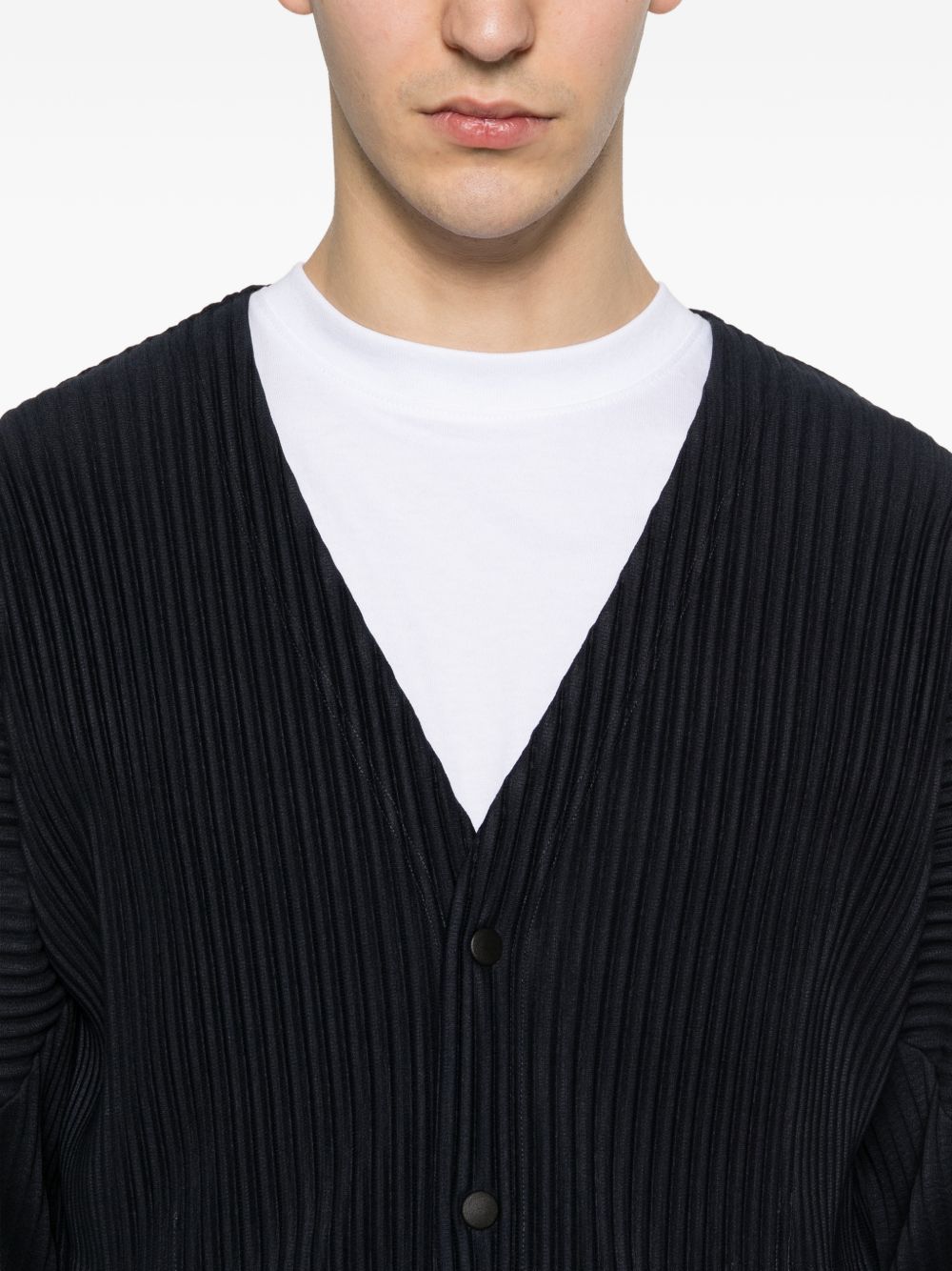 HOMME PLISSE ISSEY MIYAKE Sweaters Blue Polyester