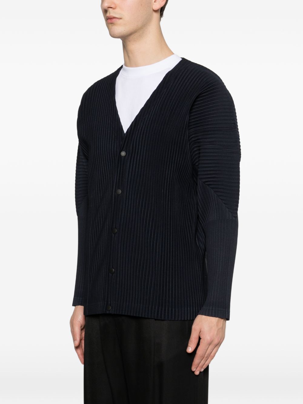 HOMME PLISSE ISSEY MIYAKE Sweaters Blue Polyester