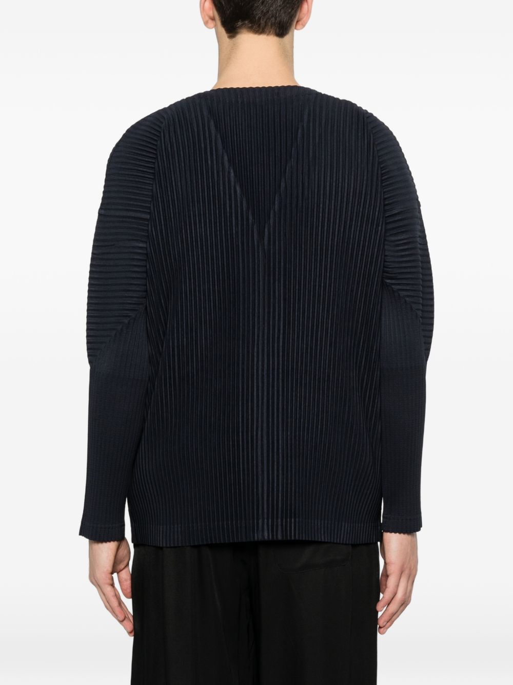 HOMME PLISSE ISSEY MIYAKE Sweaters Blue Polyester