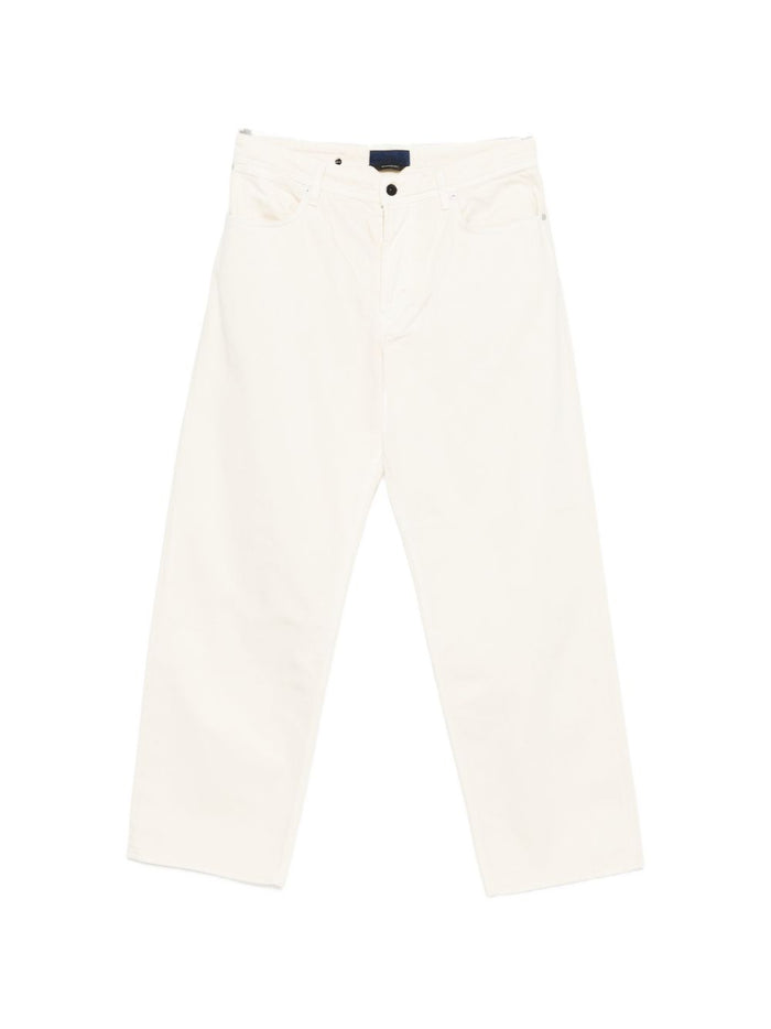 Stone Island Jeans Ivory Cotone
