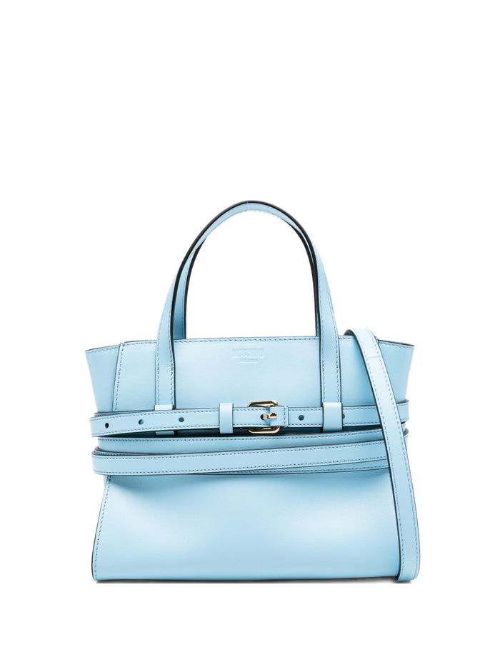 Moschino Bags Clear Blue Outer: Calf Leather