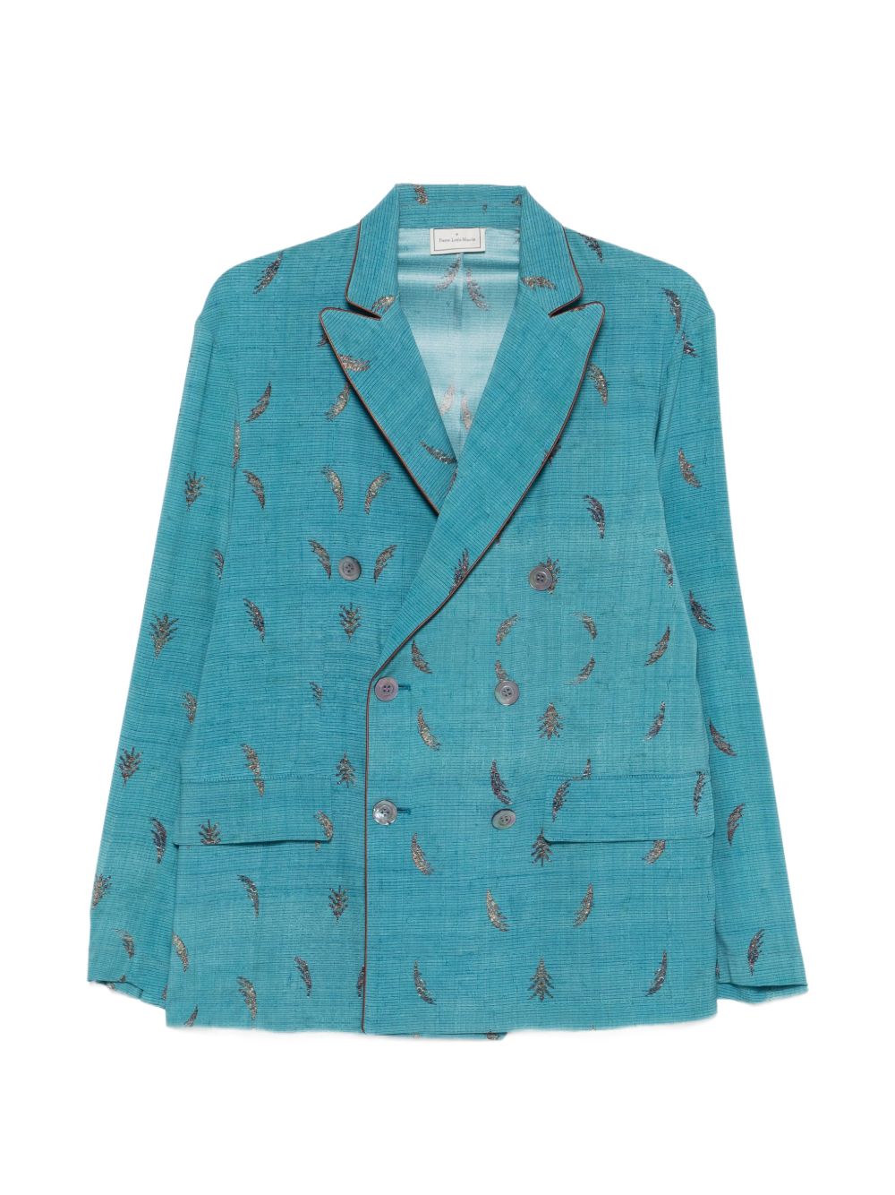 Pierre Louis Mascia Jackets Clear Blue Silk