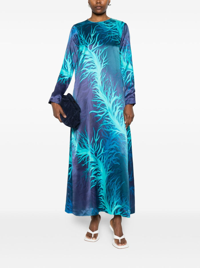 F.R.S . Dresses Blue Viscose