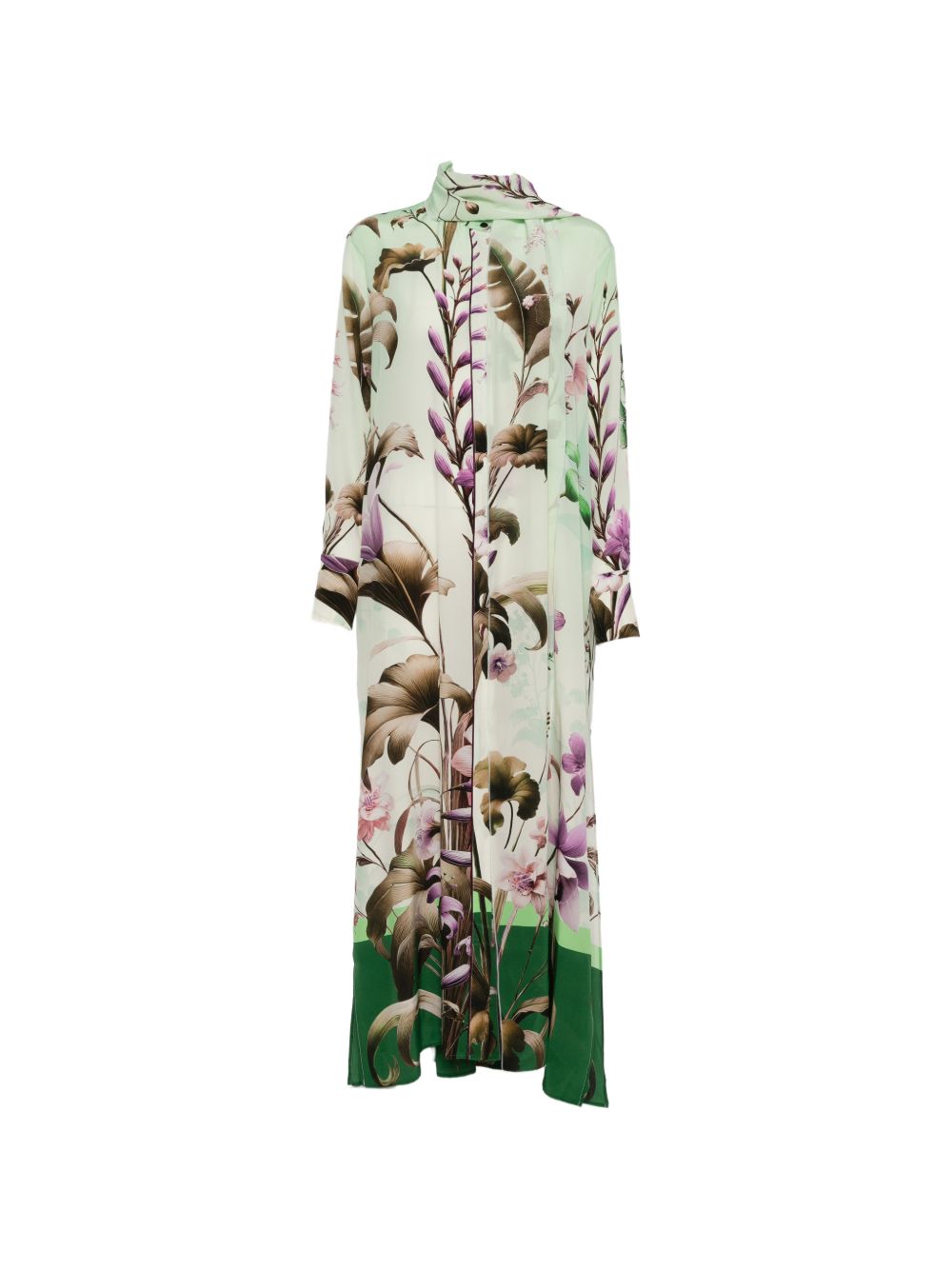 F.R.S . Dresses Green Silk