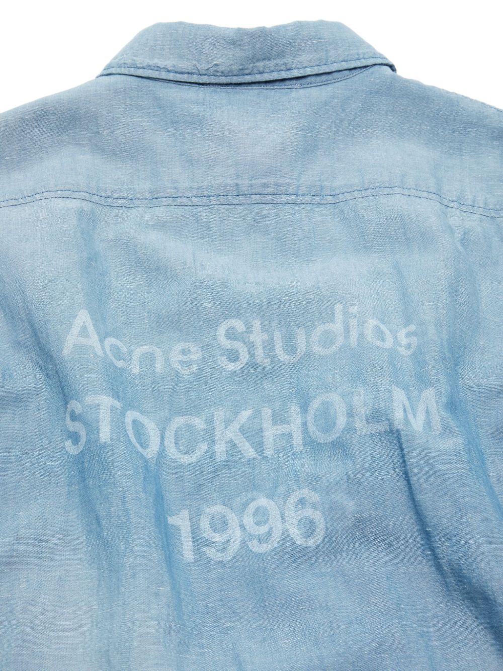 Acne Studios Shirts Clear Blue
