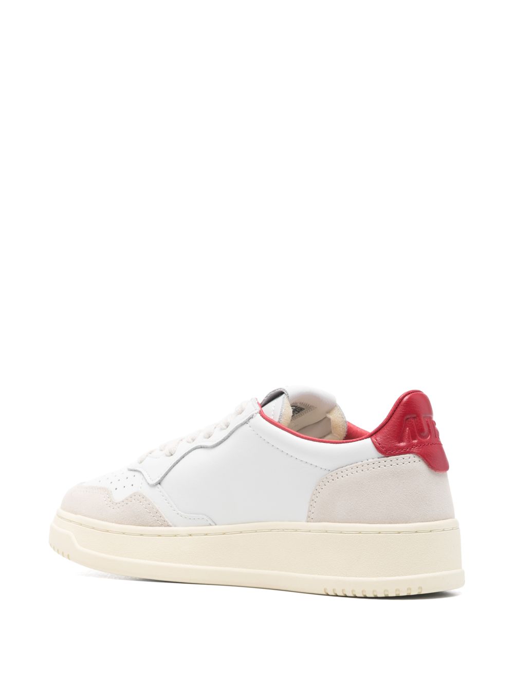 AUTRY Sneakers Red Calf Leather