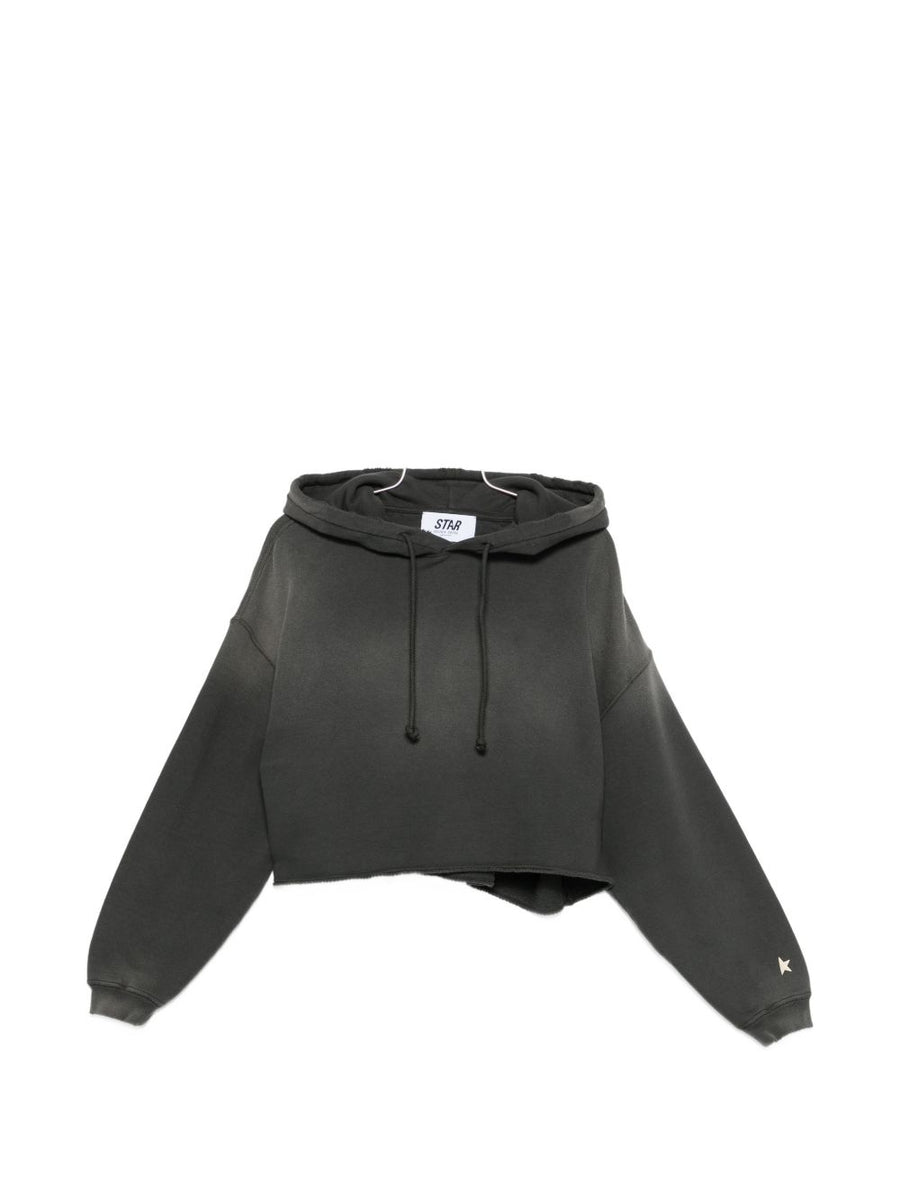 Golden Goose Cotton cropped hoodie