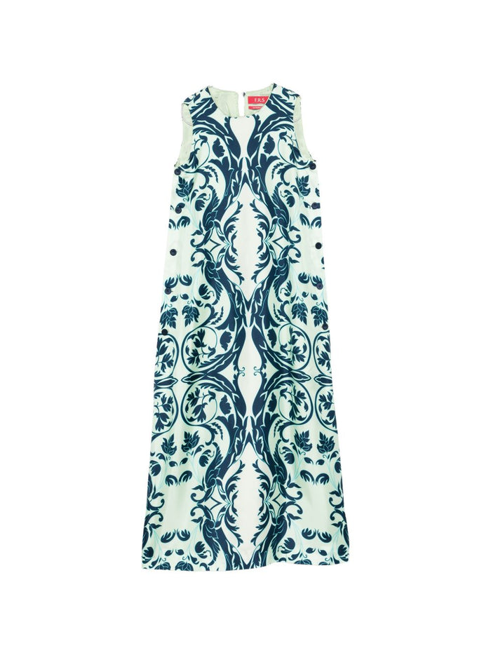 F.R.S . Dresses Blue Silk