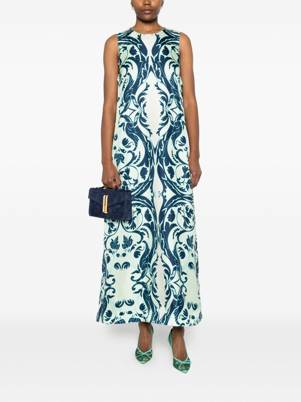 F.R.S . Dresses Blue Silk