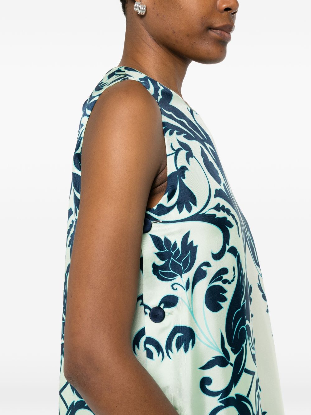 F.R.S . Dresses Blue Silk