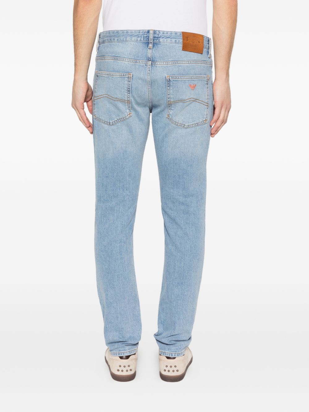 EMPORIO ARMANI CAPSULE Jeans Blue Elastane