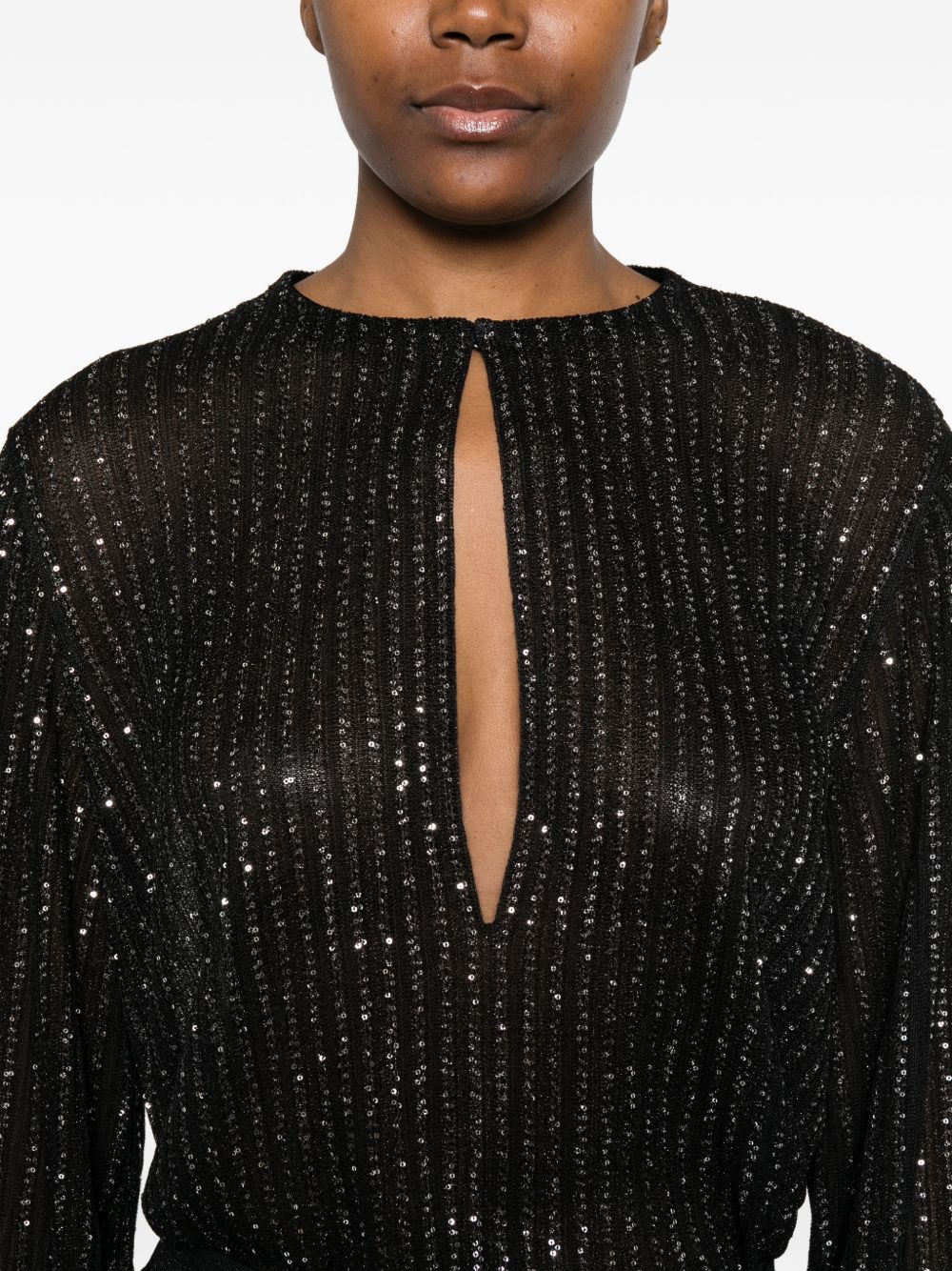 Missoni Shirts Black Viscose Poliammide Metal