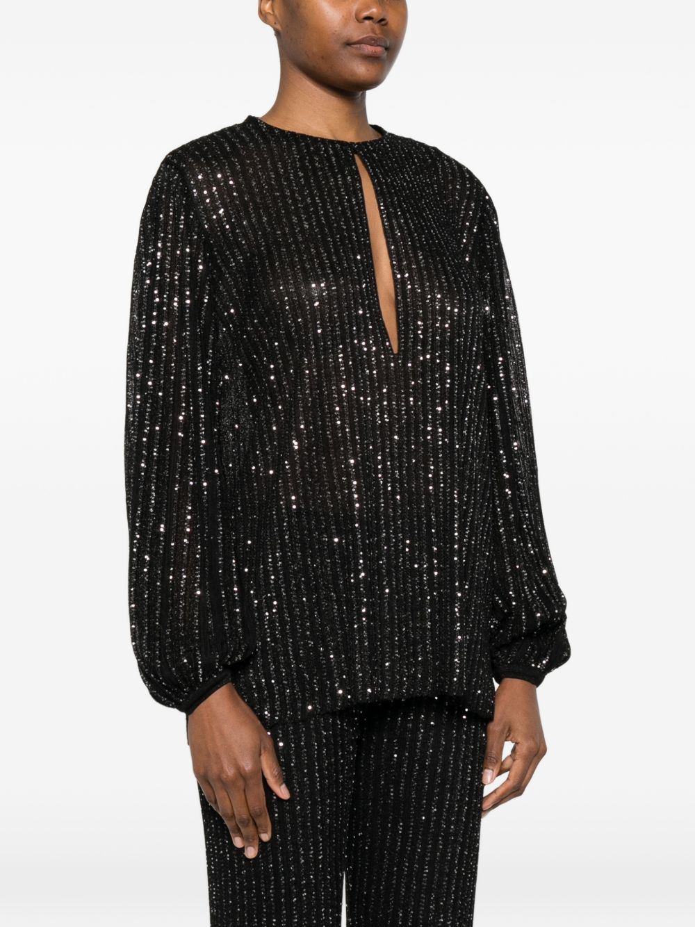 Missoni Shirts Black Viscose Poliammide Metal
