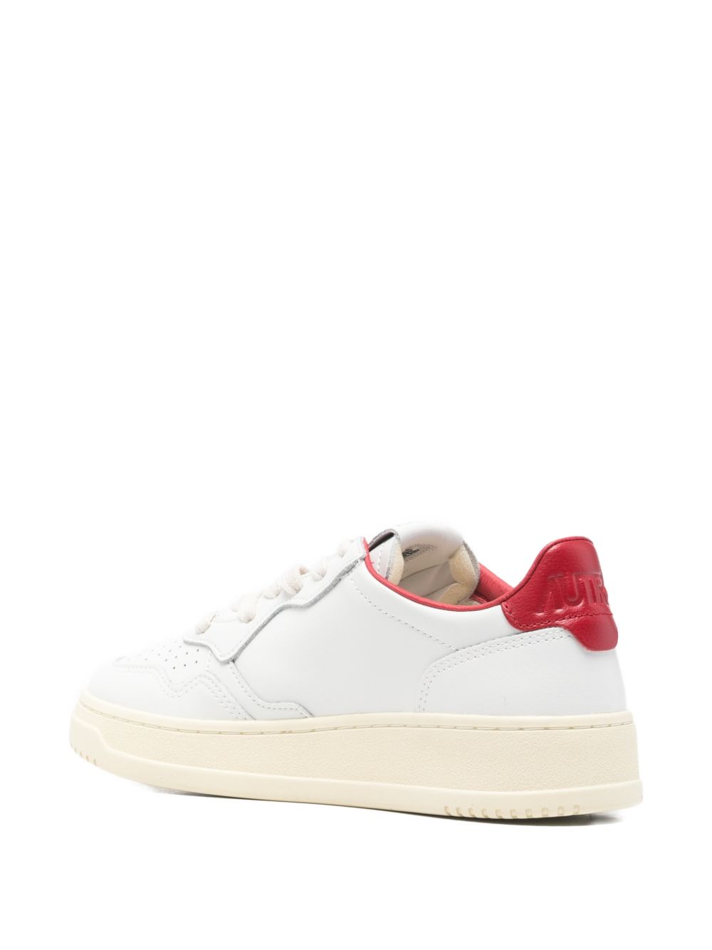 AUTRY Sneakers Red Calf Leather