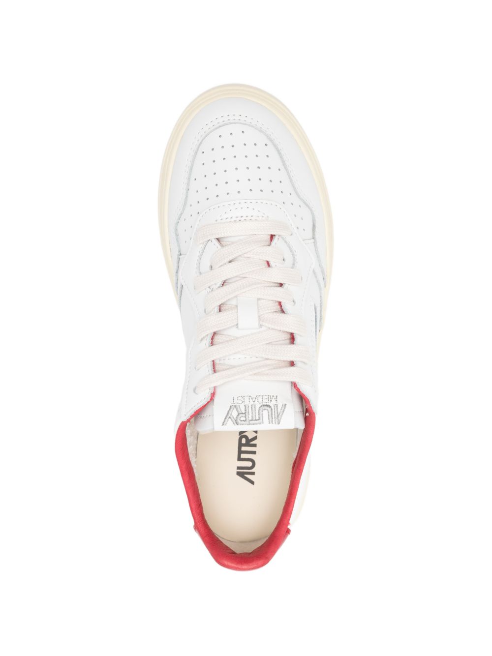 AUTRY Sneakers Red Calf Leather