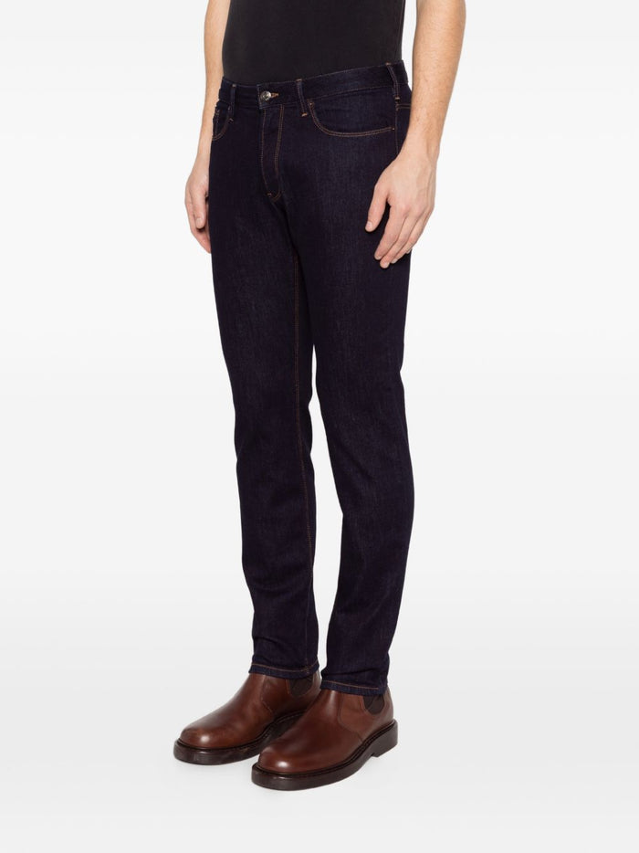 Emporio Armani Jeans Blue Elastane