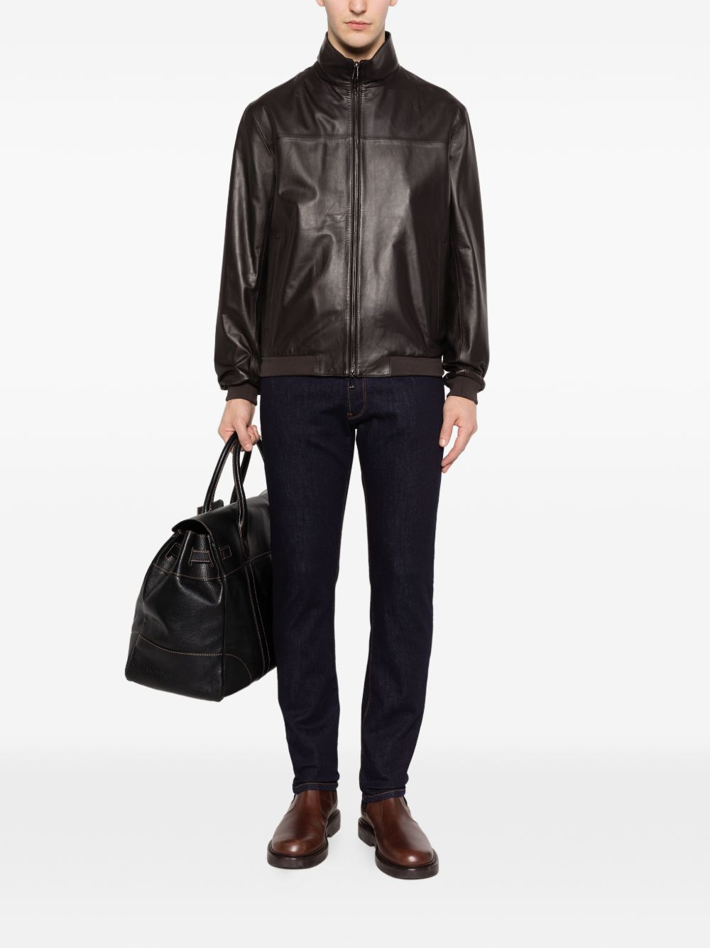 Emporio Armani Jeans Blue Elastane