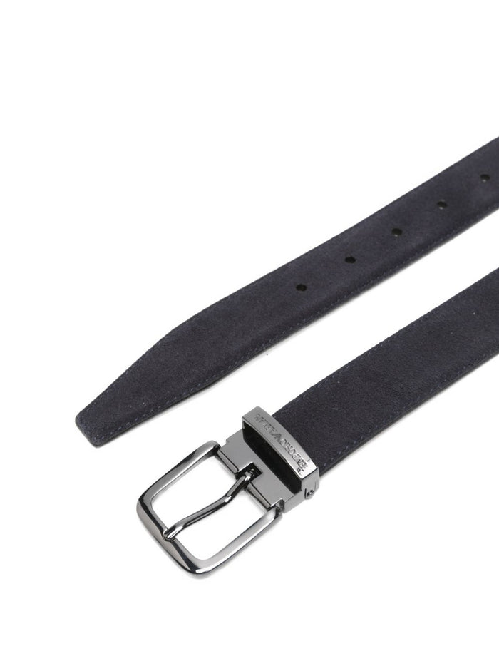 EMPORIO ARMANI EXCLUSIVE Belts Blue Bovine Leather