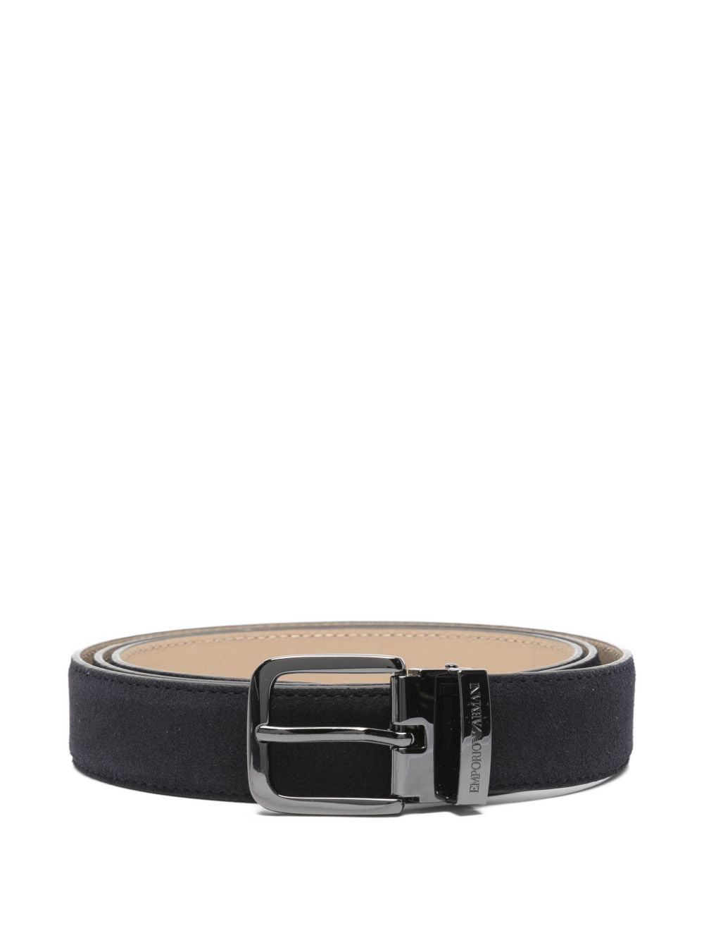 EMPORIO ARMANI EXCLUSIVE Belts Blue Bovine Leather