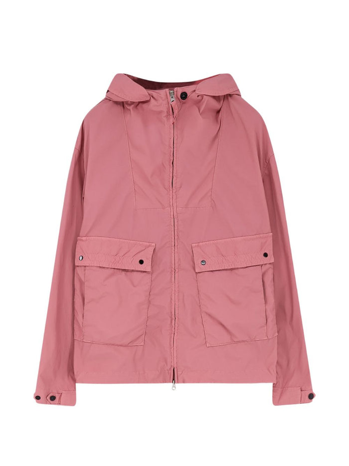 Stone Island Coats Pink Poliestere