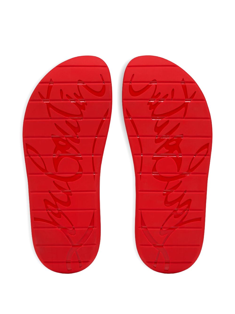Christian Louboutin Sandals Black Rubber 100 %