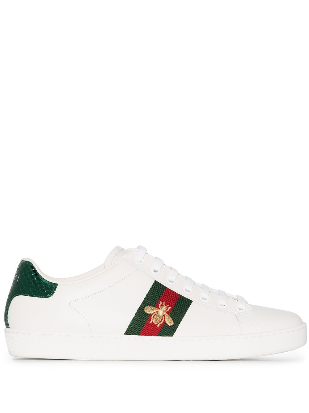 Gucci Sneakers White Calf Leather