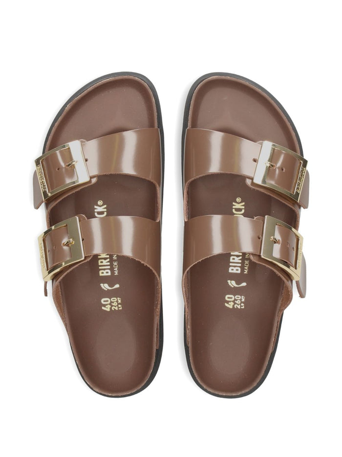 Birkenstock Sandals Marrone Patent Calf Leather