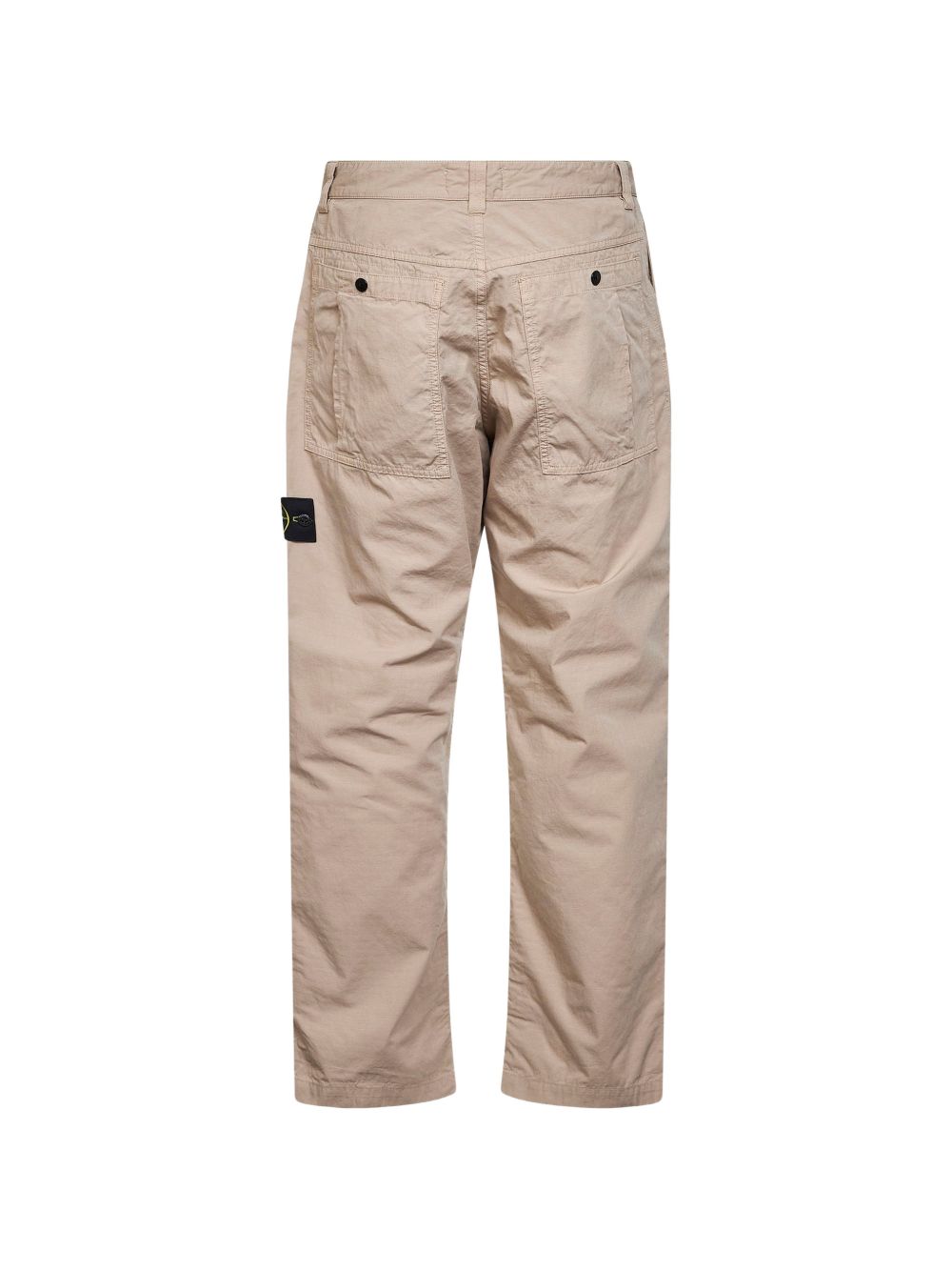 Stone Island Trousers Beige Cotone