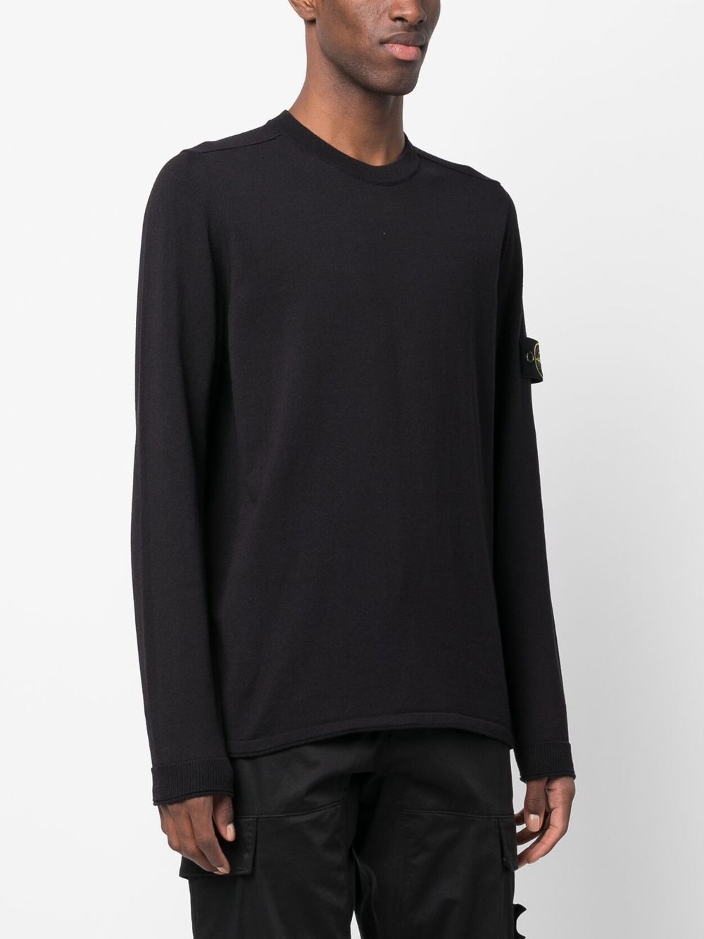 Stone Island Sweaters Blue Cotone