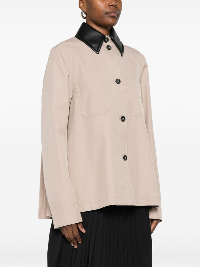 SPORTMAX PRE Coats Beige Polyester