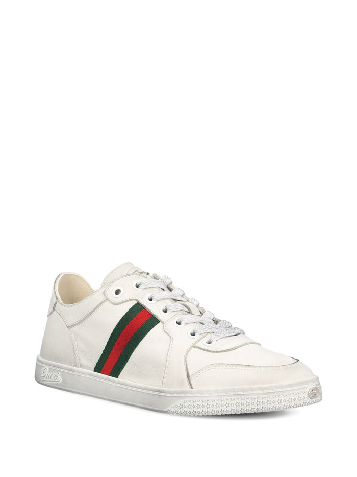 Gucci Sneakers White Domestic Lamb