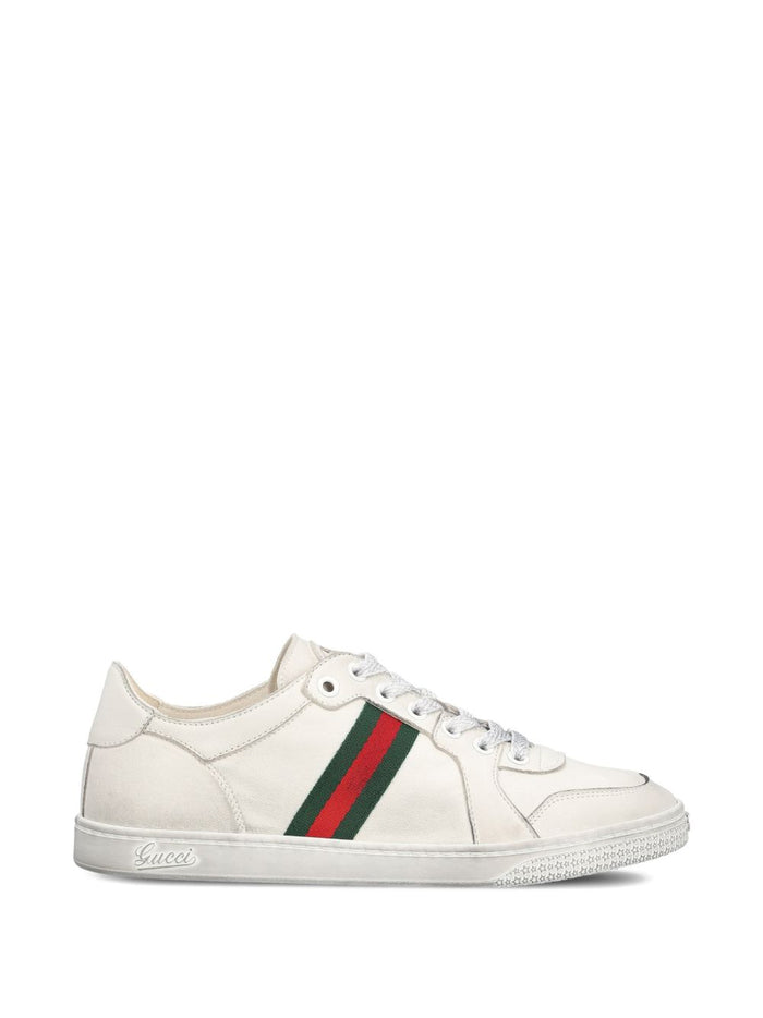 Gucci Sneakers White Domestic Lamb