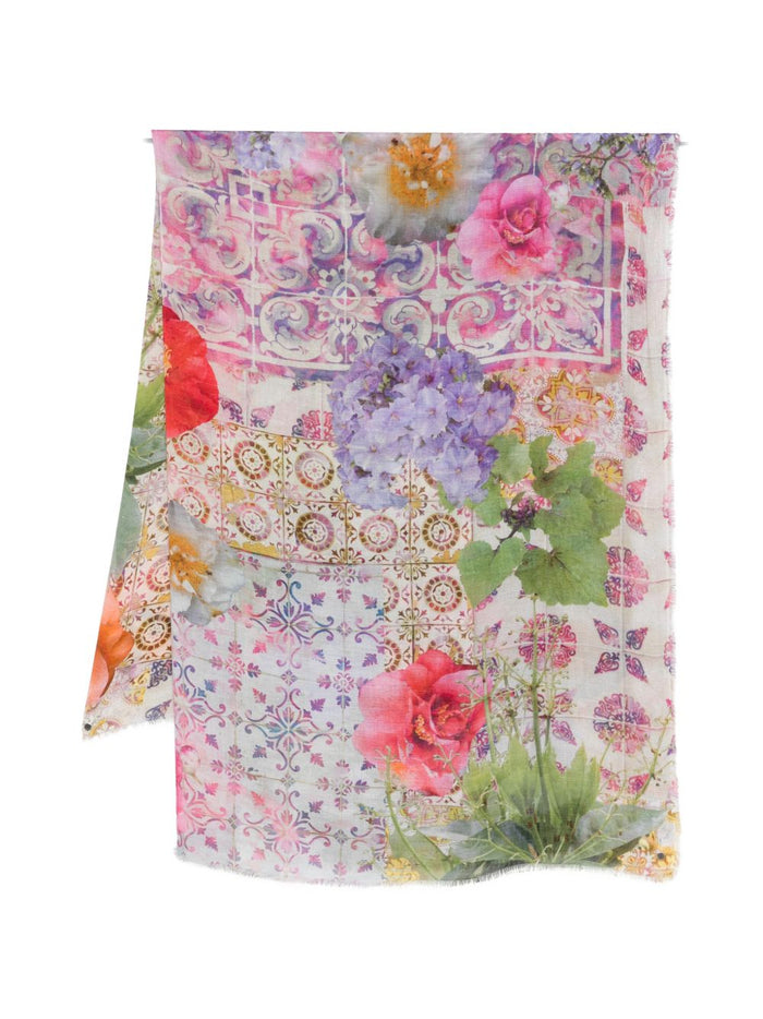 Faliero Sarti Scarfs MultiColour Rayon