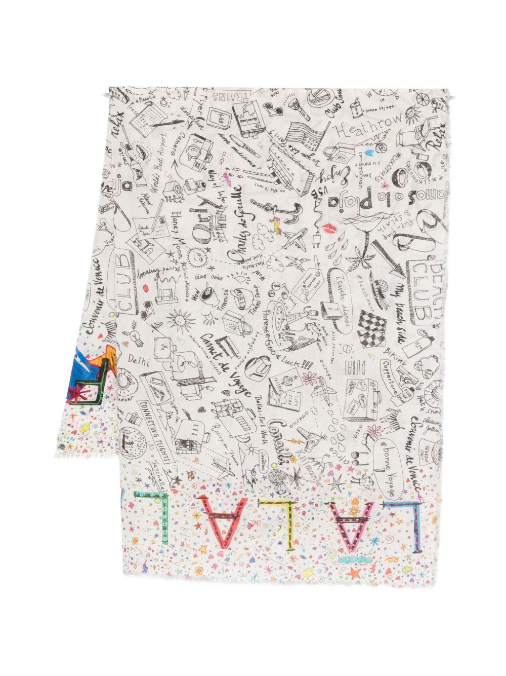 Faliero Sarti Scarfs Grey Modal