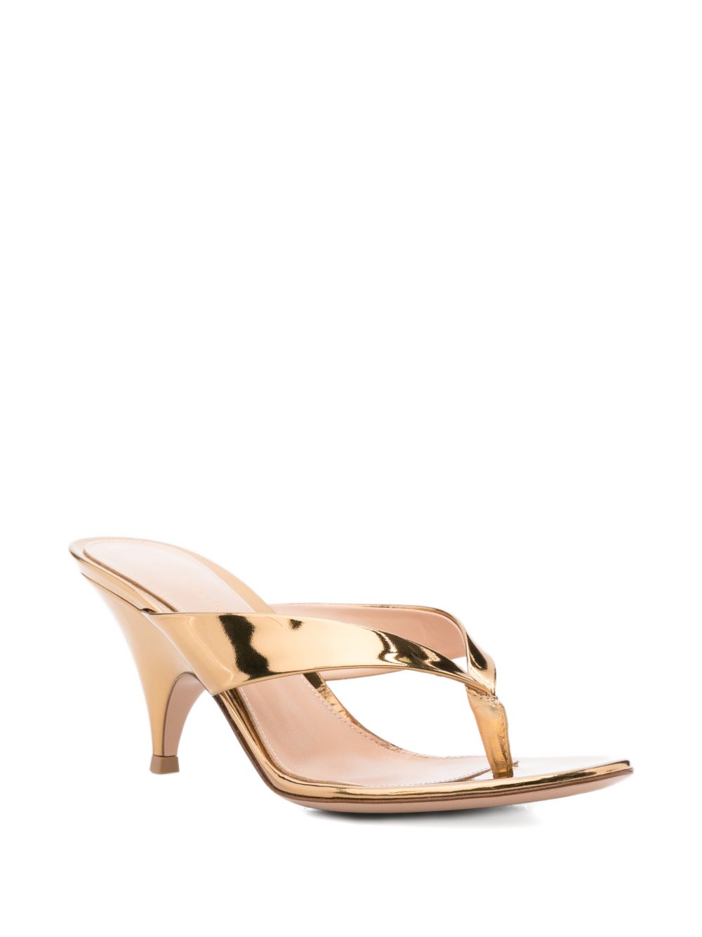 Gianvito Rossi Sandals Golden Outer: Patent Calf Leather