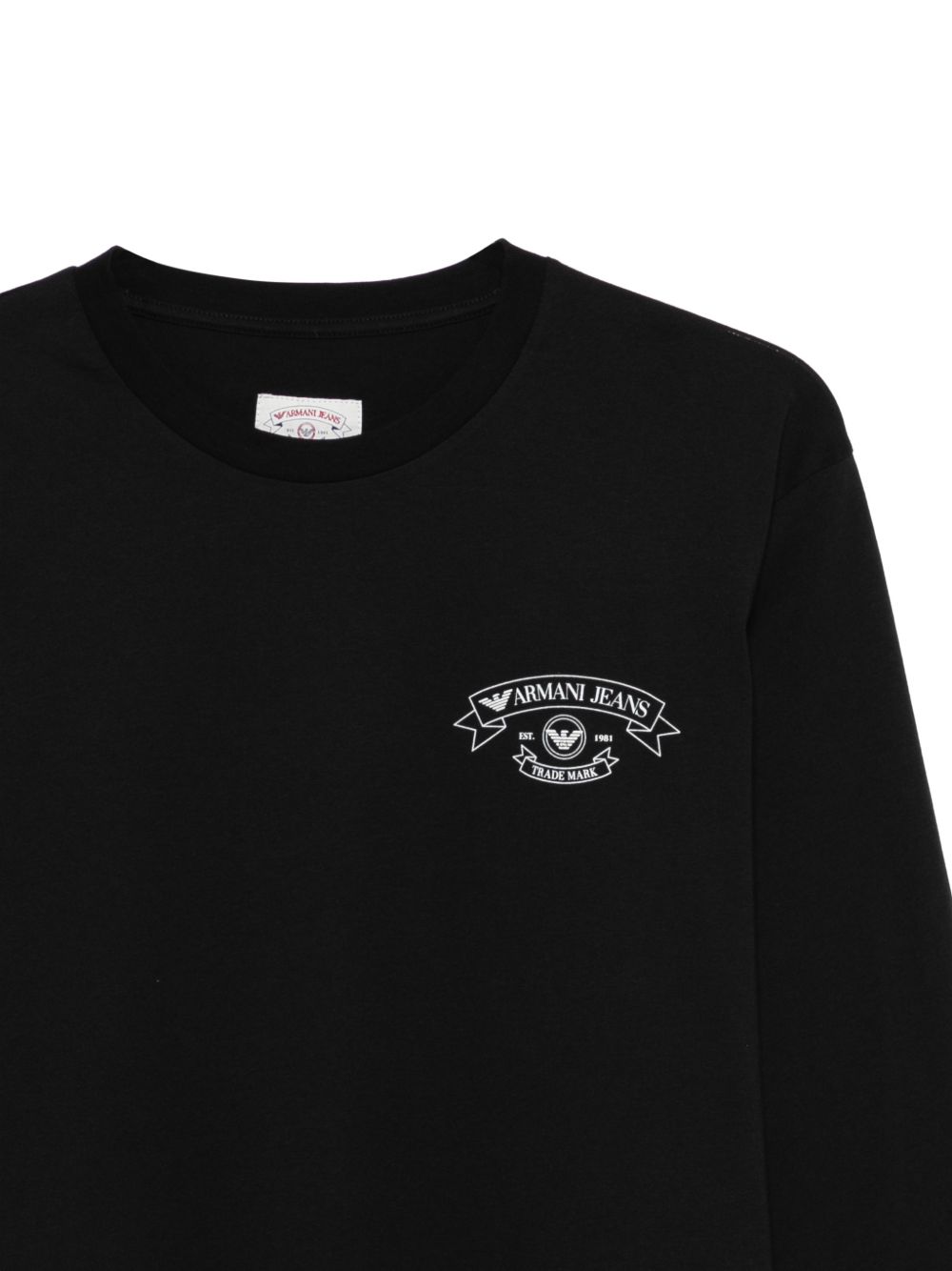 EMPORIO ARMANI CAPSULE T-shirts and Polos Black Cotton