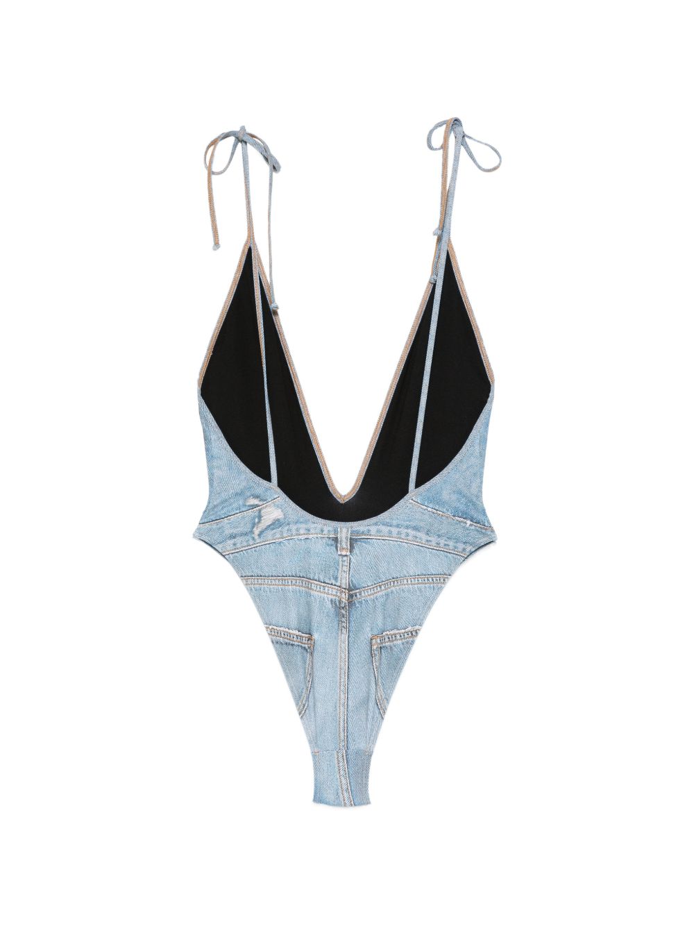 Diesel Sea clothing Clear Blue Elastane Polyester