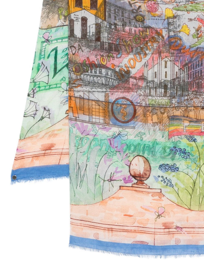Faliero Sarti Scarfs MultiColour Modal