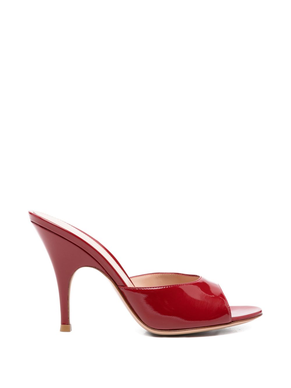 Gianvito Rossi Sandals Red Outer: Patent Calf Leather