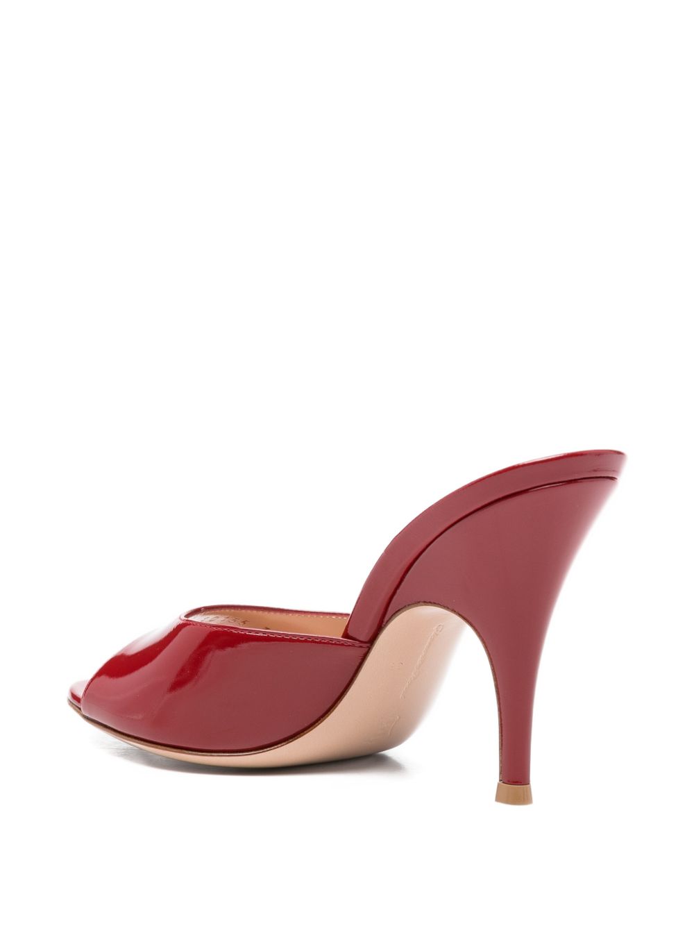 Gianvito Rossi Sandals Red Outer: Patent Calf Leather