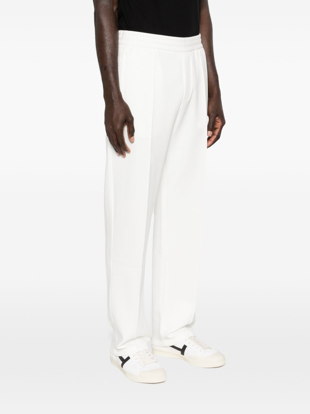 Emporio Armani Trousers White Polyester