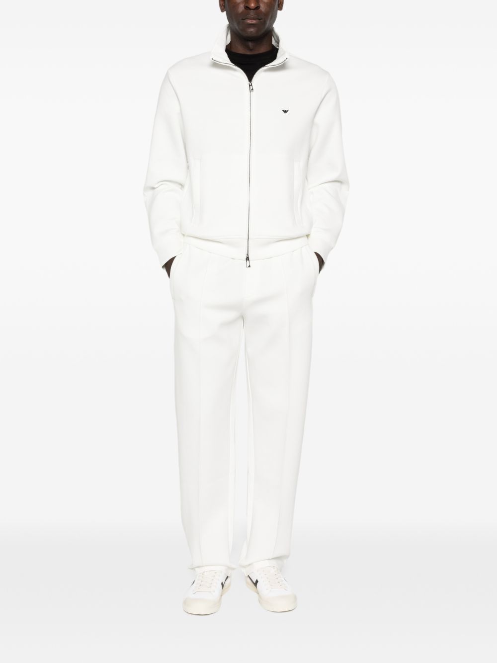 Emporio Armani Trousers White Polyester