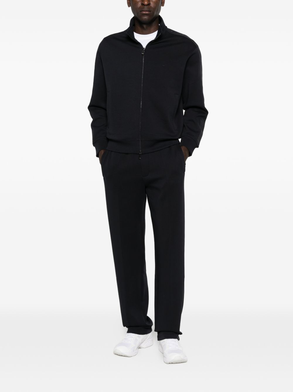 Emporio Armani Trousers Blue Polyester